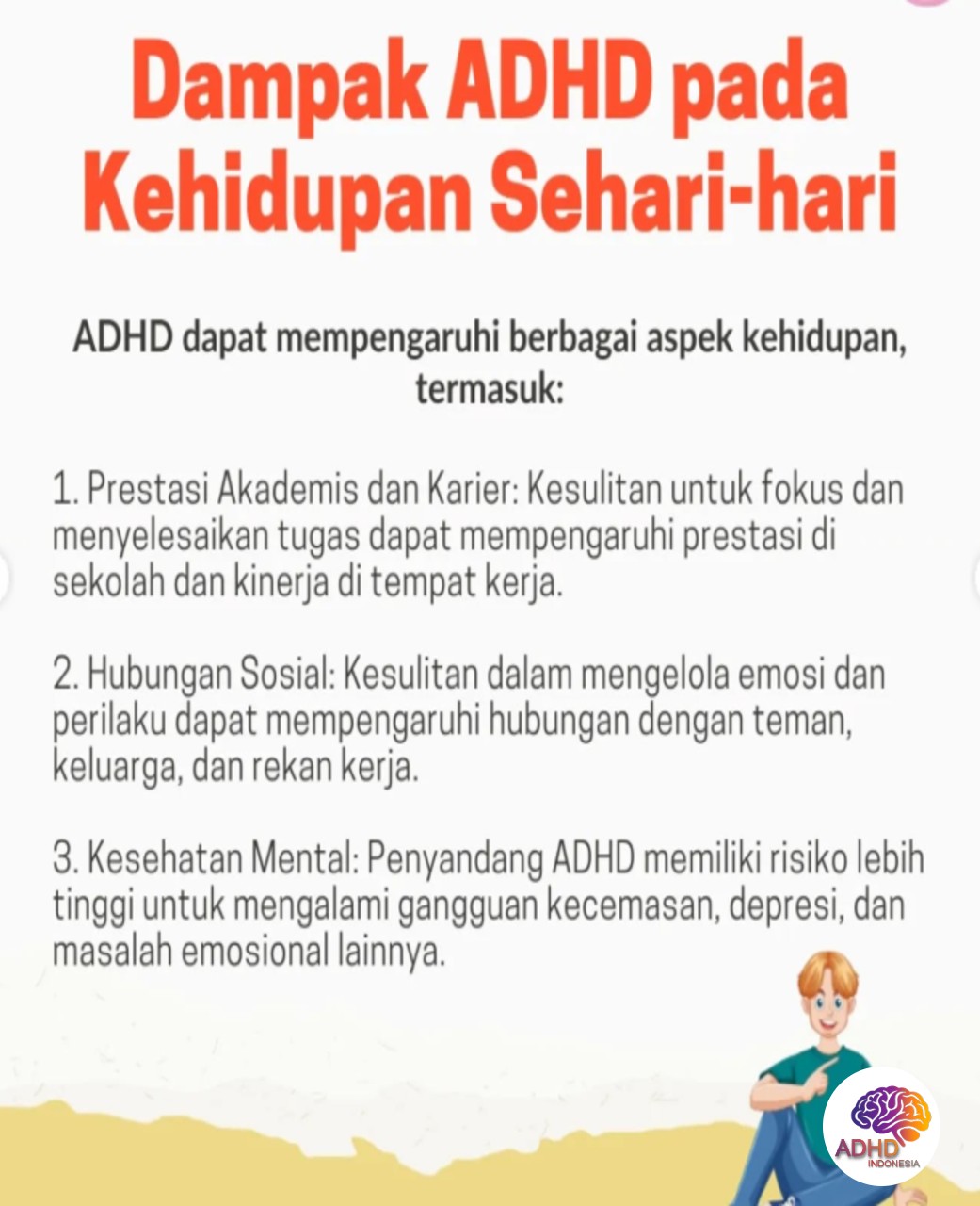 ADHD dan Hubungan Sosial Anak di Lingkungan Sekolah di Kabupaten Polewali Mandar
