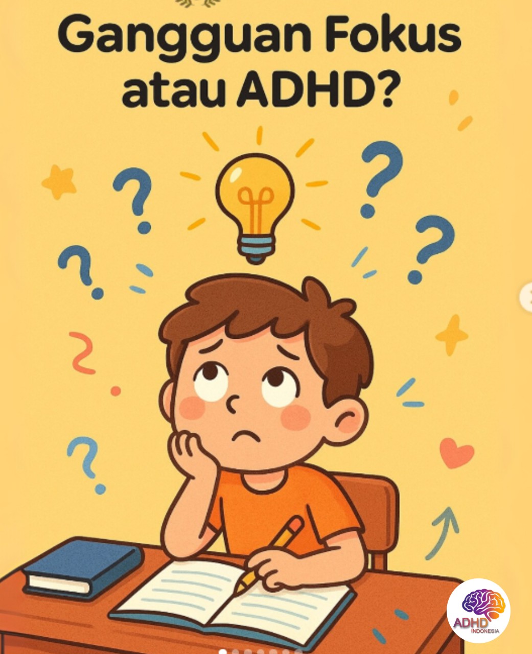ADHD dan Kesulitan Fokus Anak: Edukasi untuk Keluarga di Kabupaten Polewali Mandar